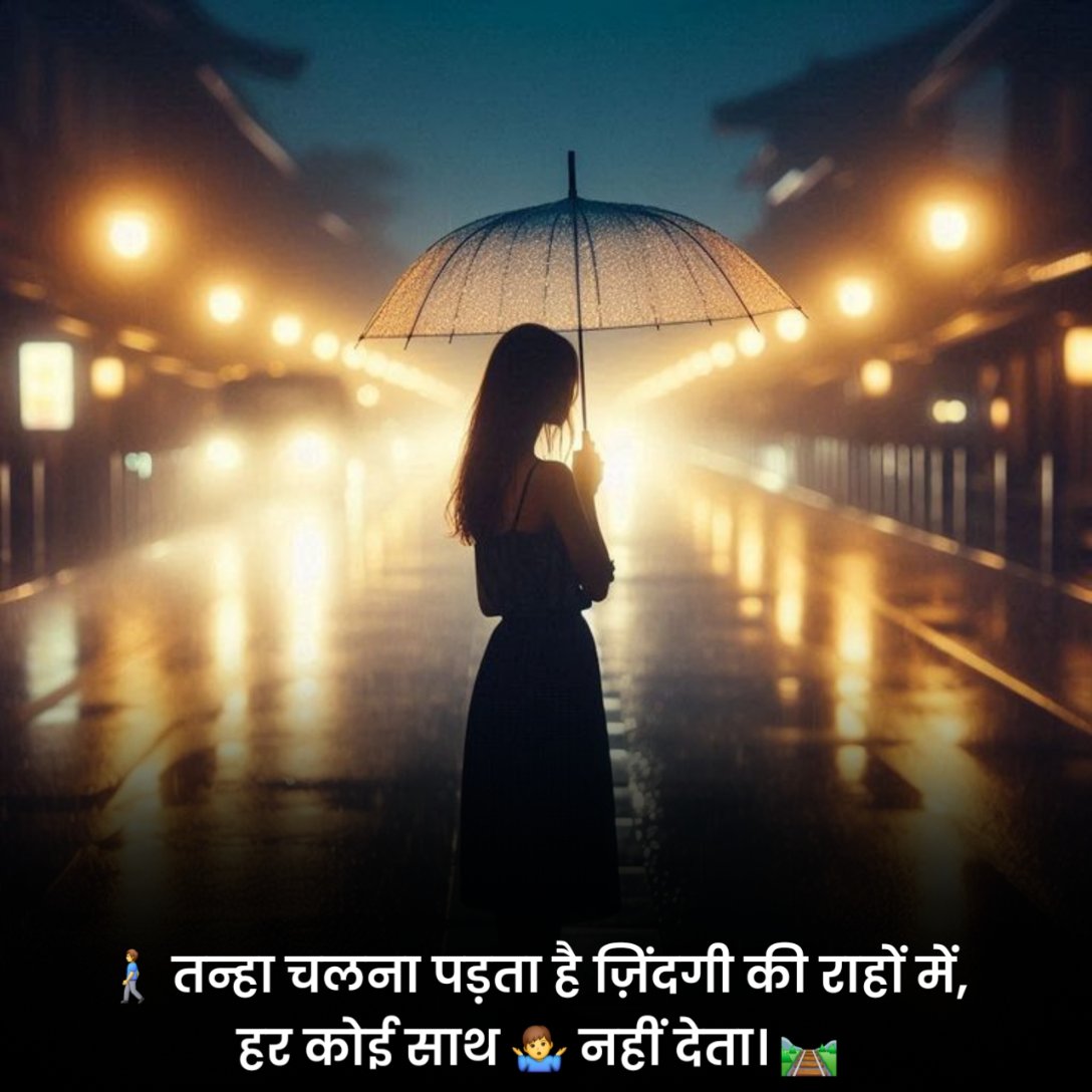 Heart Touching Alone Shayari