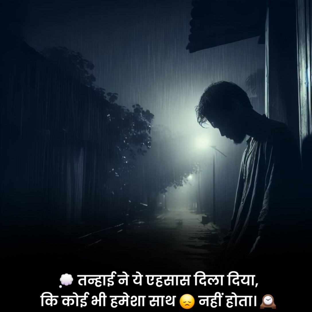 Heart Touching Alone Shayari