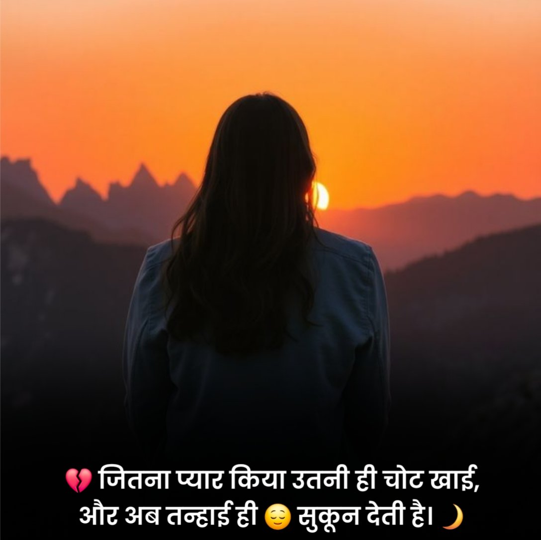 Alone Shayari 2 Lines