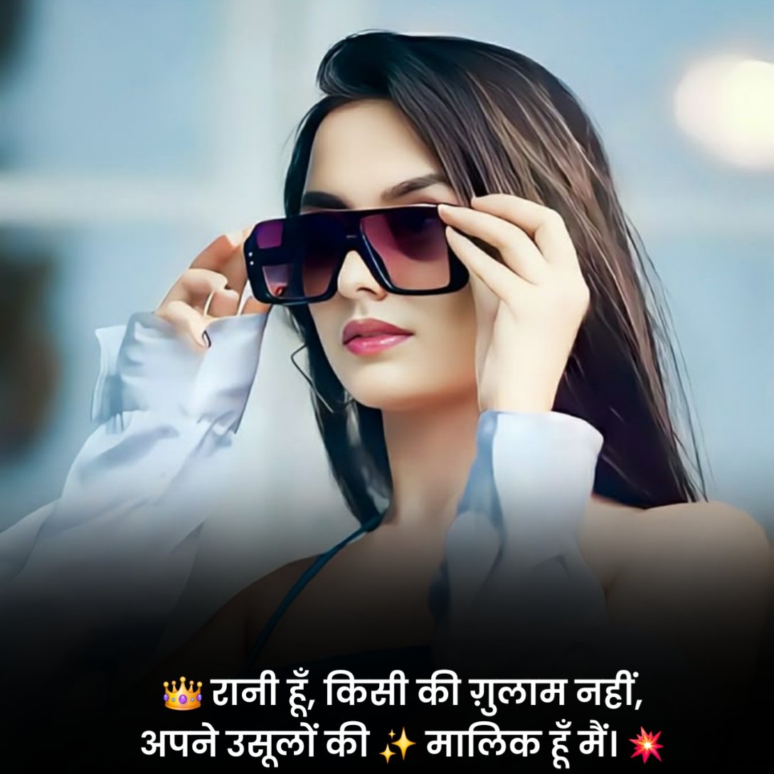 Killer Attitude Shayari For Girls