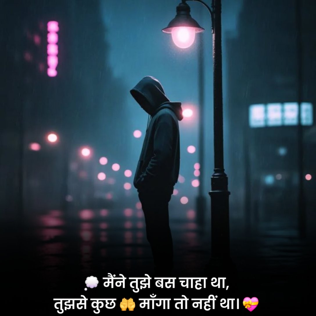 Ek Tarfa Pyar Shayari 2 Line in Hindi