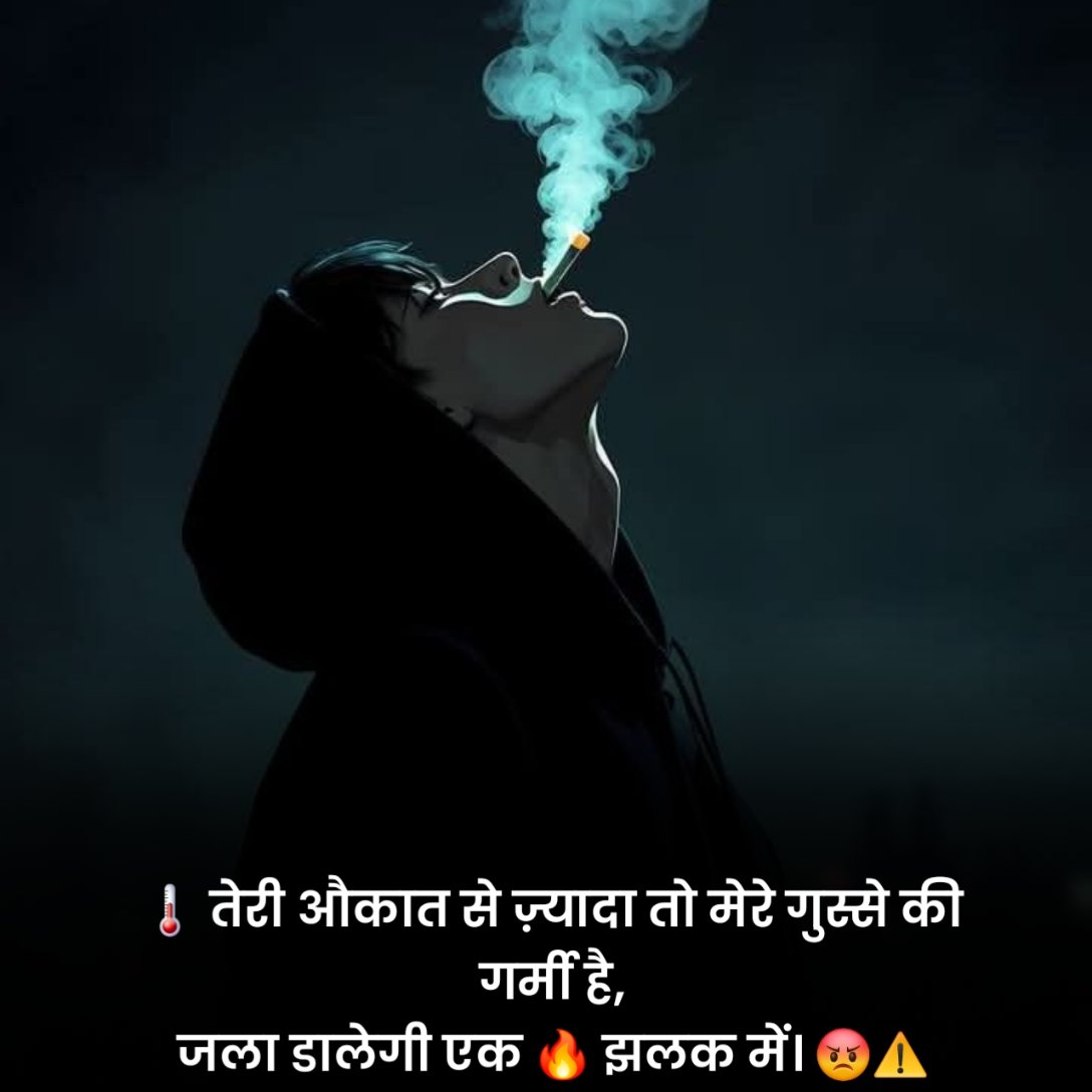 Gangster Shayari 2 Line Hindi