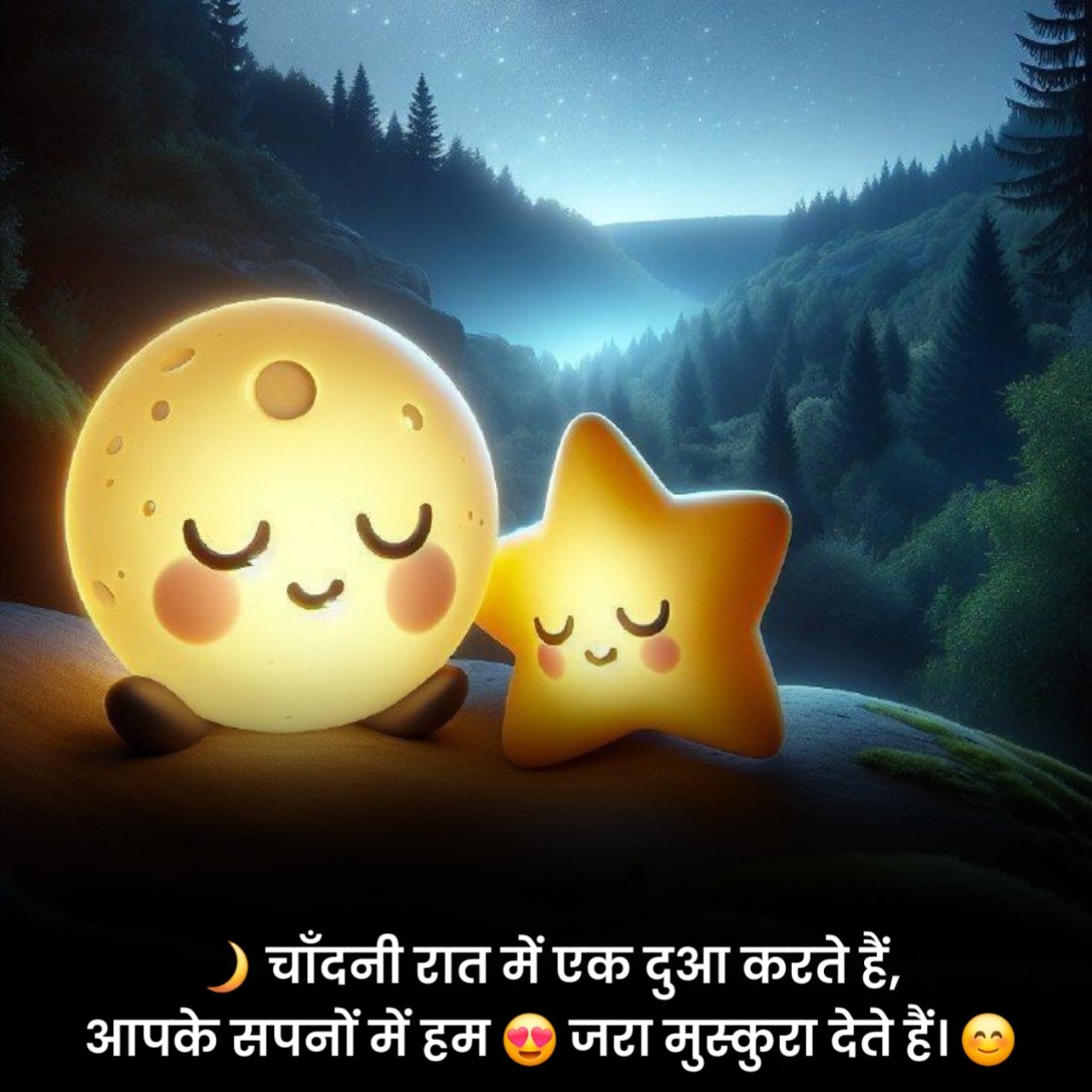 Good Night Shayari in Hindi