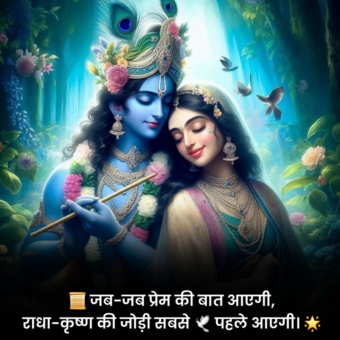 Radha Krishna Shayari in Hindi